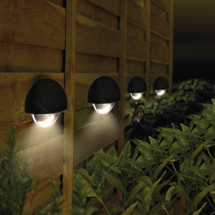 12 x Solar Powered Outdoor LED Garden Fence Wall Patio Lights Solar Lighting