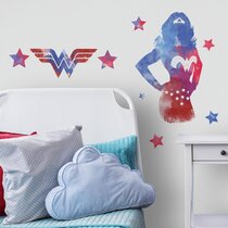 Wonder Woman Movie Custom Vinyl Wall Decals Peel and Stick Wallpaper LARGE 