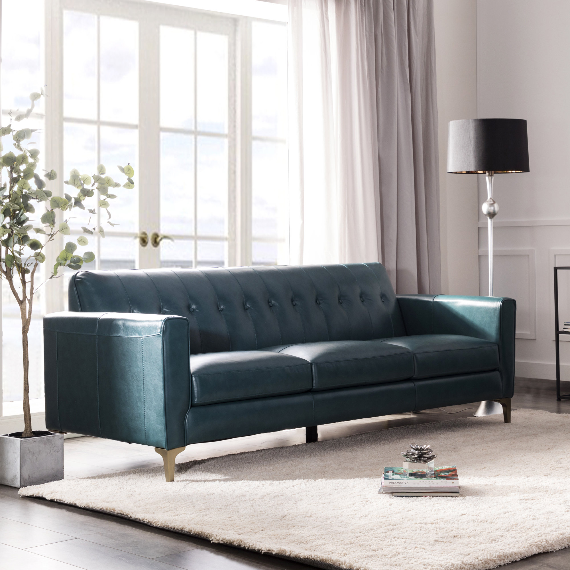 Steelside™ Cornwall 86'' Upholstered Sofa & Reviews Wayfair