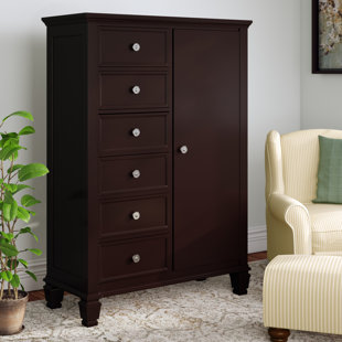 Go to store & view more images Paulina 8 Drawer Gentleman's Chest by Darby Home Co