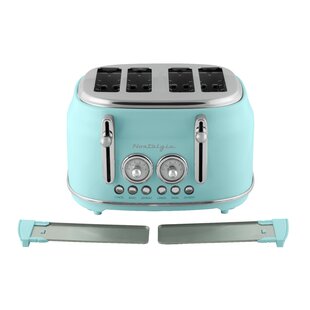 Oster 4 Slice Toaster With Textured Design and Chrome Accents Impressions Teal for sale online 