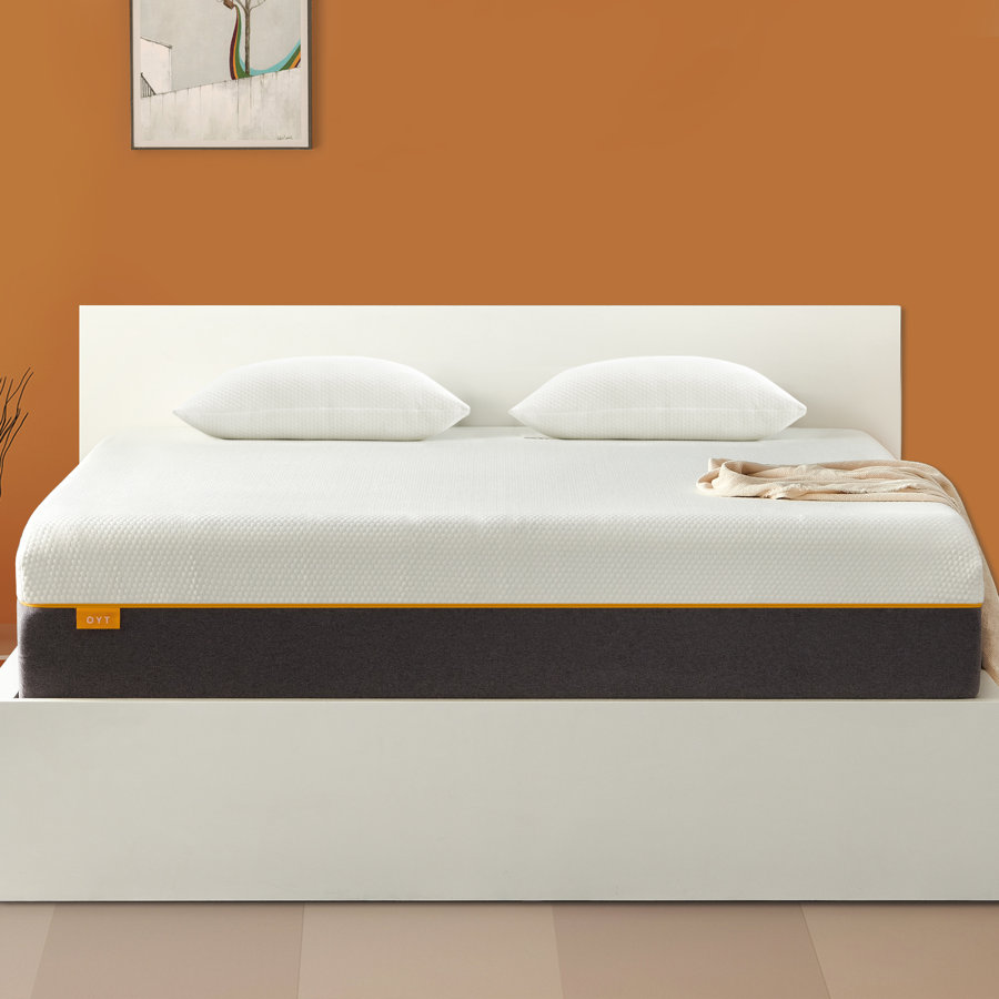 OYT 12'' Plush Gel Memory Foam Mattress Bed in a box