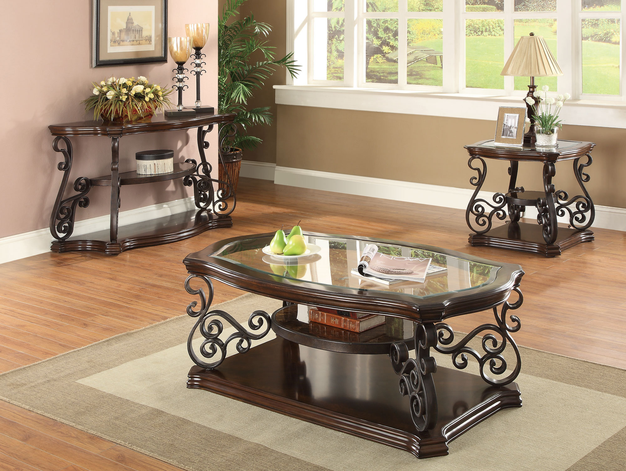 Astoria Grand Bearup 3 Piece Coffee Table Set Reviews Wayfair