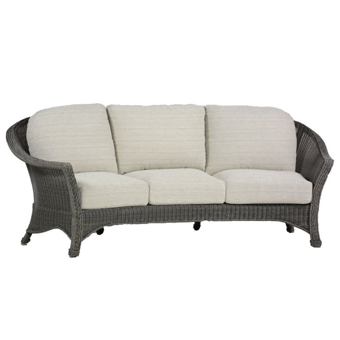 Summer Classics Regent Curved Patio Sofa With Cushions Wayfair