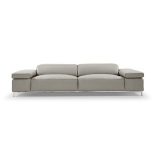 Bock Leather Sofa By Orren Ellis