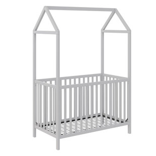 Gray Baby Cribs Wayfair