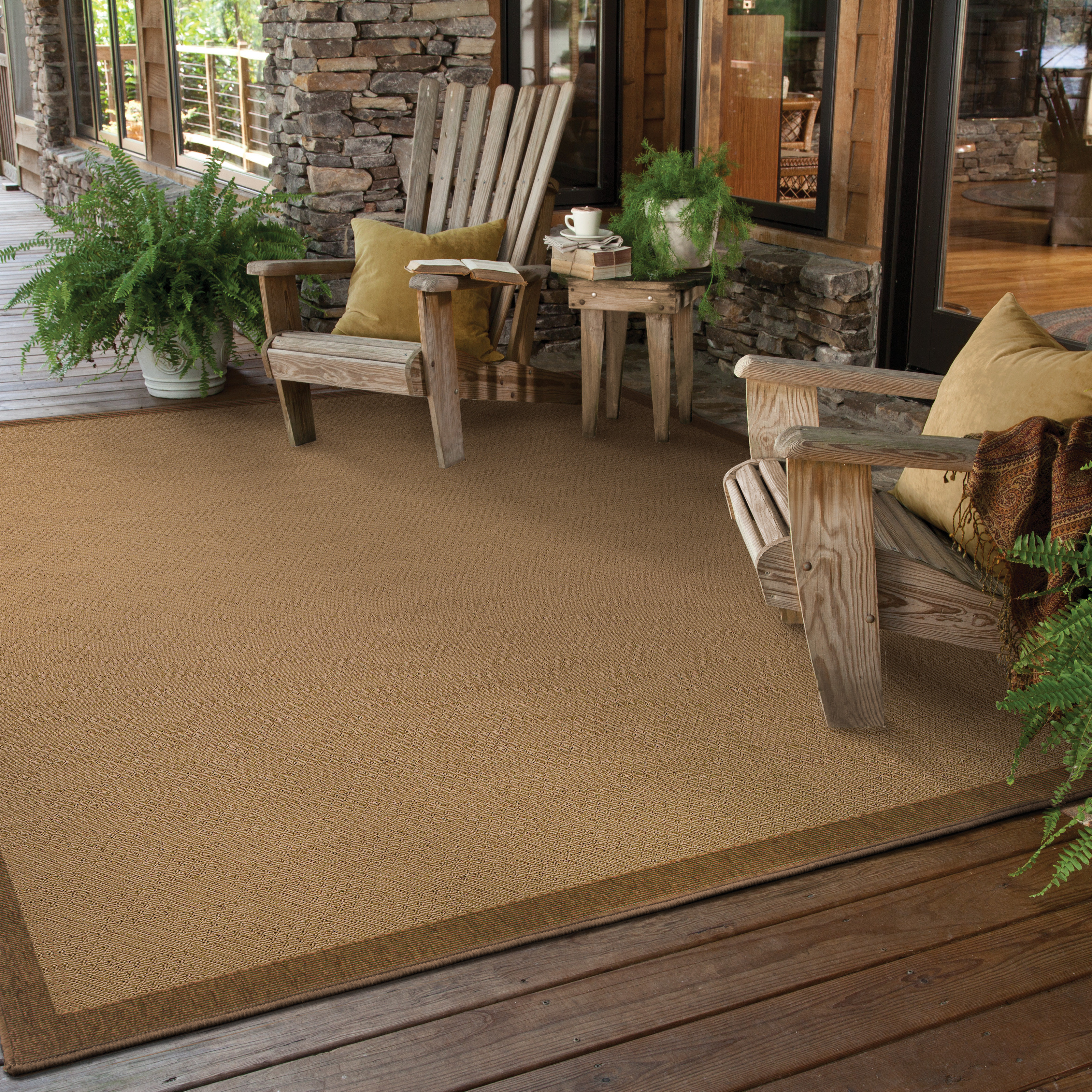 Bay Isle Home Bianca Power Loom Yellow Rug Wayfair