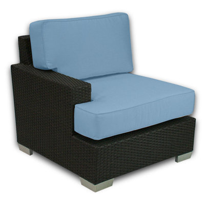 Signature Sectional Chair With Cushions Patio Heaven Fabric Sailor