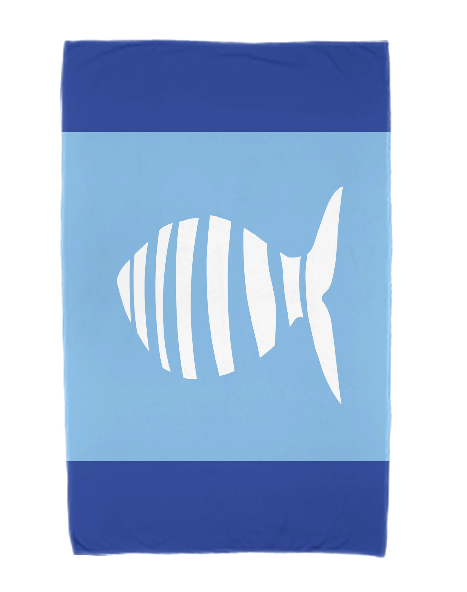 fish beach towel