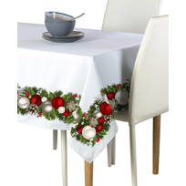 Heritage Lace Poinsettia 34x34 Red Table Topper 34 x 34 34 x 34 PO-3434R Heritage Lace Poinsettia 34x34 Red Table Topper 34 x 34 34 x 34 PO-3434R
