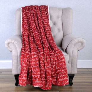 wayfair christmas throws