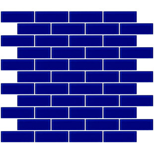 Cobalt Blue Tile Wayfair 1 X 3 Gl Subway Tile In Glossy Cobalt Blue
