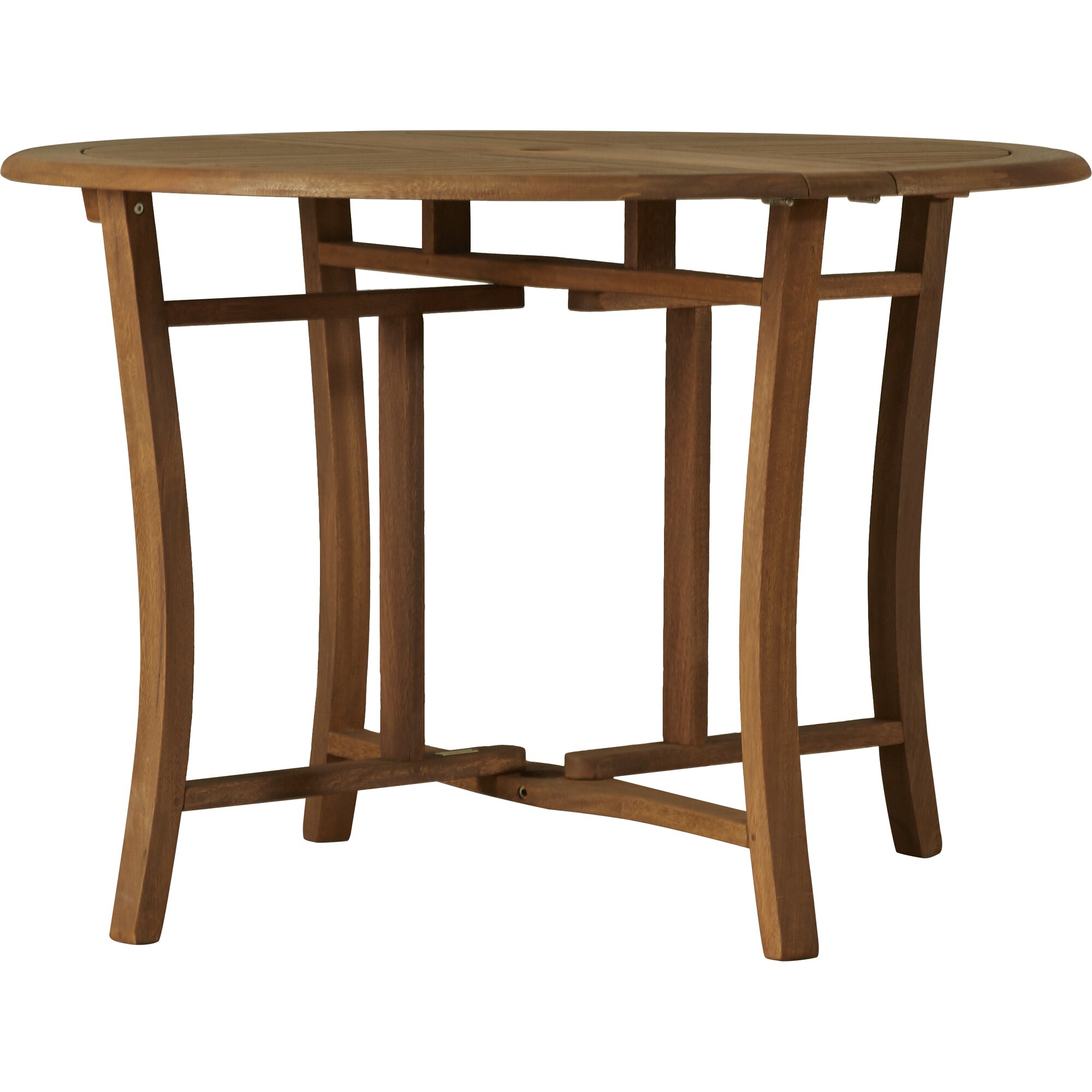Hudgins Folding Wooden Dining Table