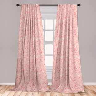 Peach Coral Curtains Wayfair