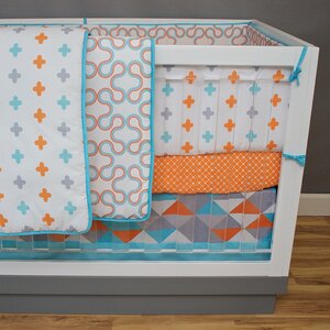 Aquageo 5 Piece Crib Bedding Set