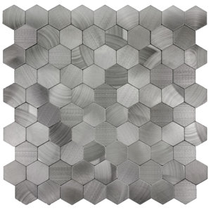 Enchanting Hexagon Wall Backsplash 12