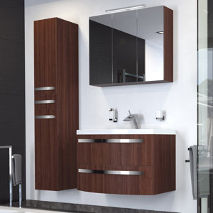 bad11® 90 cm Wandmontierter Waschtisch Dante mi..