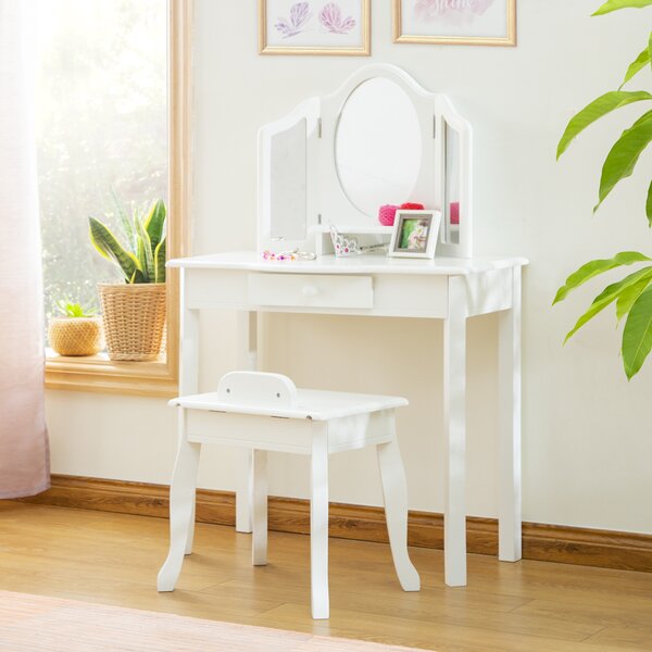 little girl vanity chair