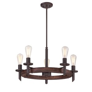 Redvale 5-Light Shaded Chandelier