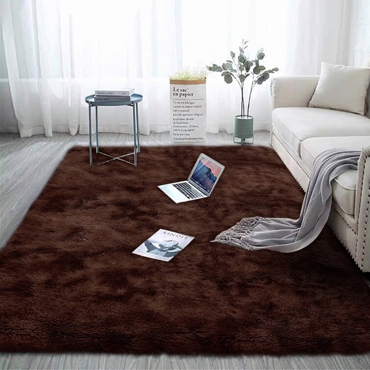 Soft Fluffy Faux Fur Sheepskin Rug Bedroom Room Floor Warm Hairy Carpet Pad LA
