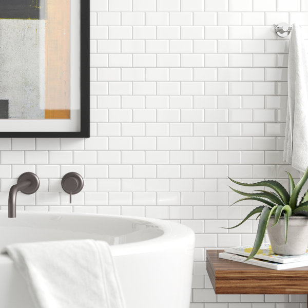 Peel Stick Bathroom Tile You Ll Love In 2020 Wayfair