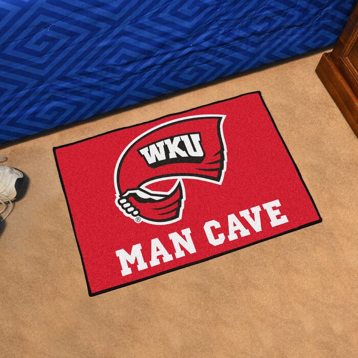 Fanmats Western Kentucky University Non Slip Indoor Only Door Mat