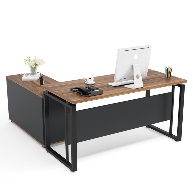 Ebern Designs Anne-Ly Reversible L-Shape Desk & Reviews ...