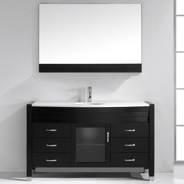 Aqua Vanity Wayfair Choosing the color for your bathroom can be a real headache. aqua vanity
