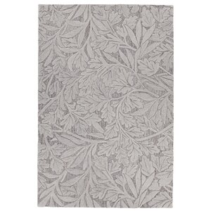 Boothe Hand-Tufted Gray Area Rug