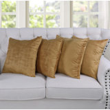Chocolate Brown Velvet Pillows Wayfair