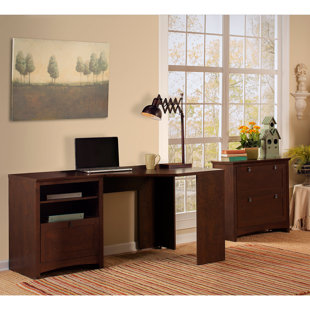 Go to store & view more images Darby Home Co Fralick 2 Piece L-Shape Desk Office Suite
