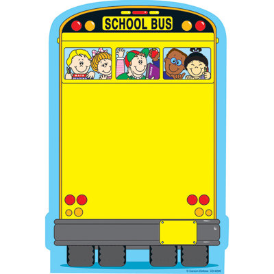 Novel Note School Bus Calendar Frank Schaffer PublicationsCarson Dellosa Publications