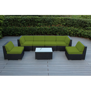 Ohana 7 Piece Deep Seating Group with Cushion