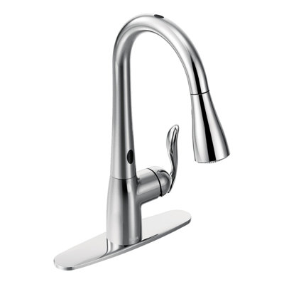 Moen Arbor Touchless Single Handle Kitchen Faucet Finish Chrome