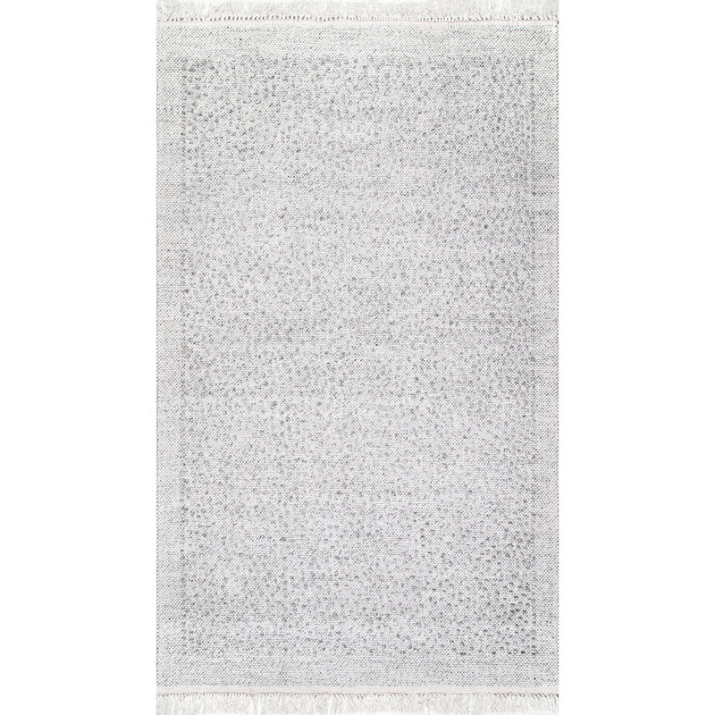 Gracie Oaks Partlow HandTufted Ivory Area Rug Wayfair
