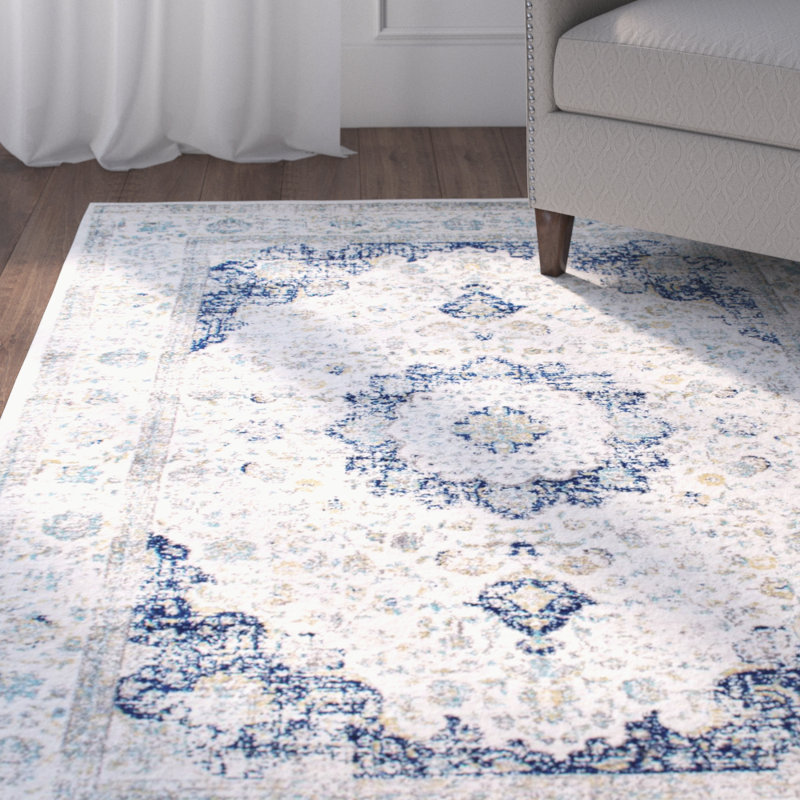 Fleur De Lis Living Emely Blue Grey Area Rug Reviews Wayfair Co Uk Emely Blue Grey Area Rug