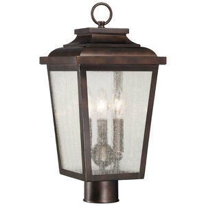 Mayhugh Outdoor 3-Light Lantern Head