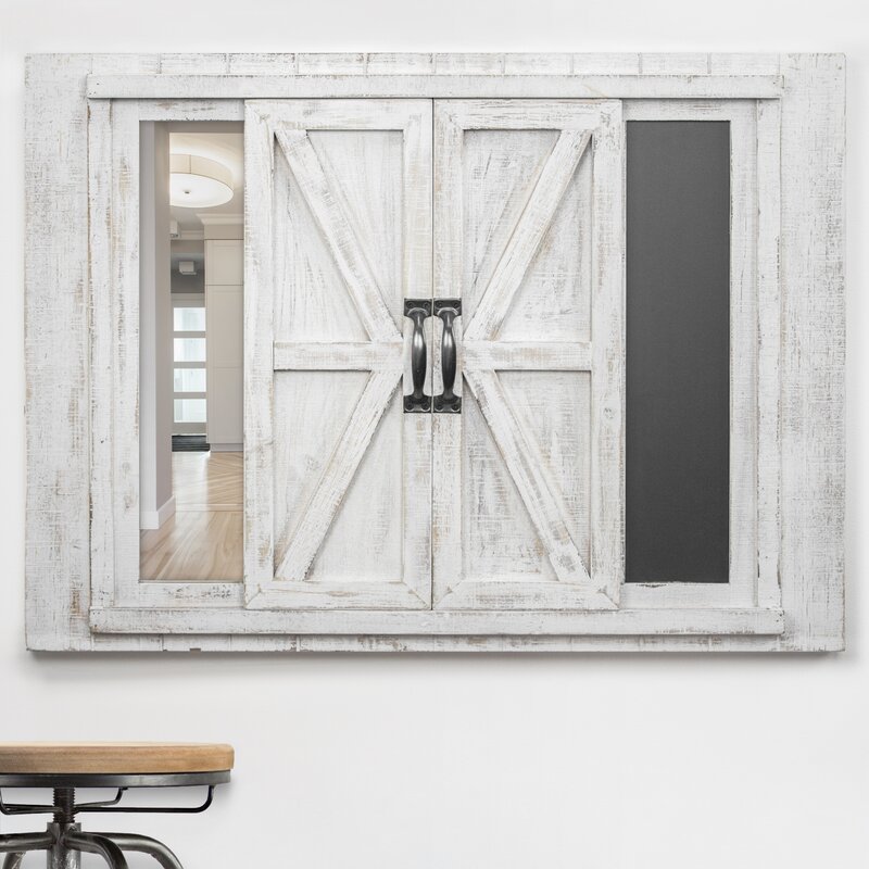 Gracie Oaks Kilmer Sliding Barn Door Collage Picture Frame