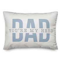 Pillow Pillowcase Motif Papa-Grill Master Gift Fathers Day 