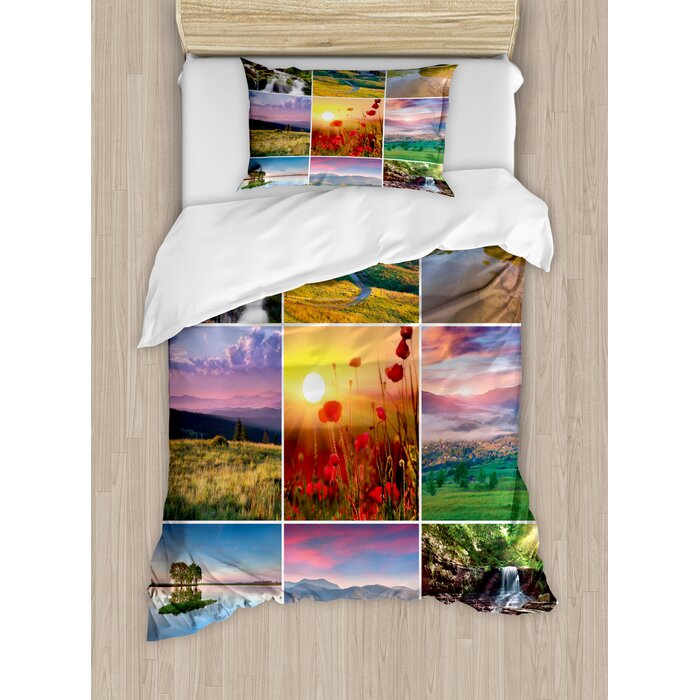 East Urban Home Summer Duvet Cover Set Wayfair