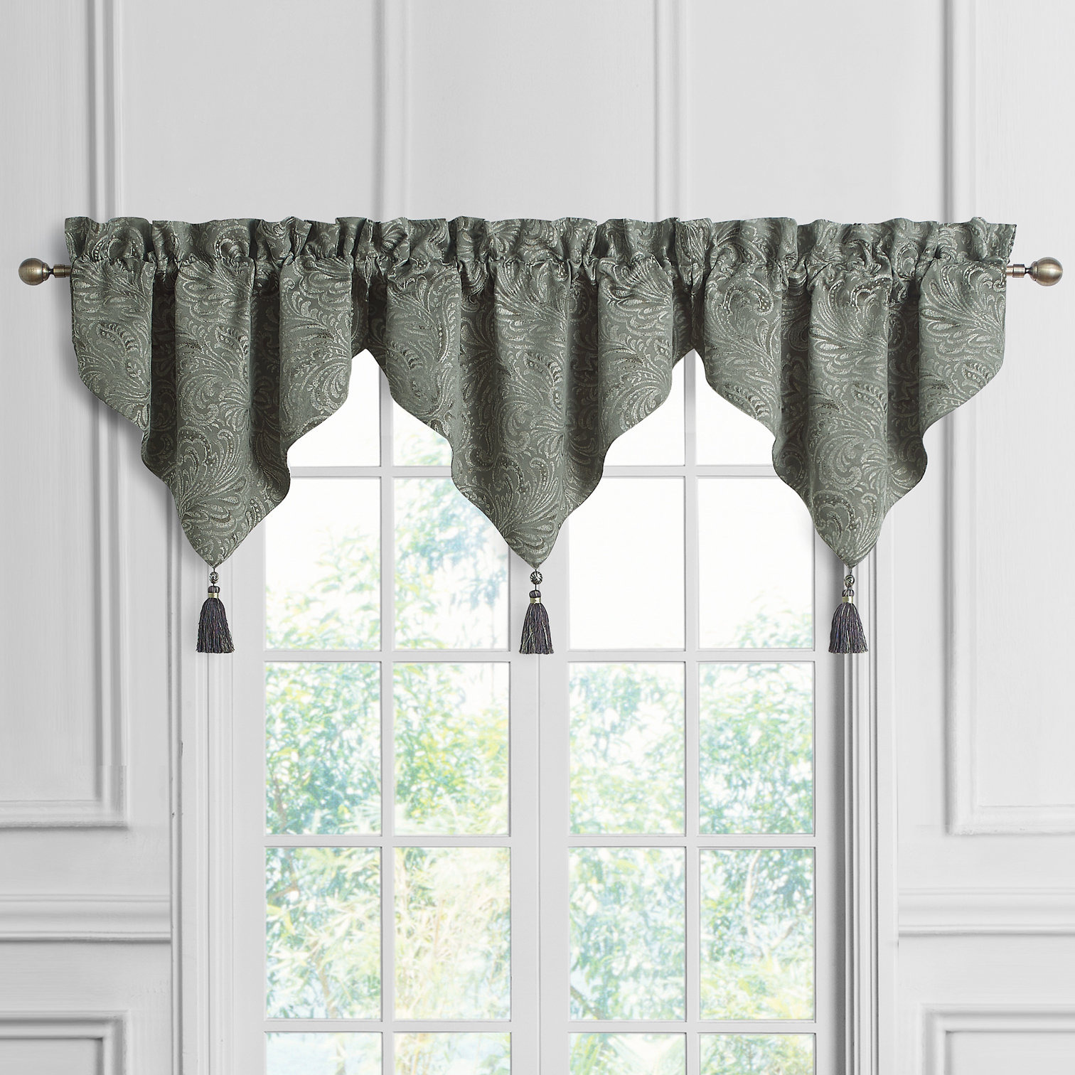 Valances Tiers, Swags & Valances Mineral CNDNTHW35004025 Waterford