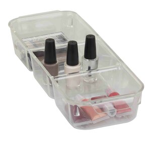 3 Compartment Cosmetic Organizer