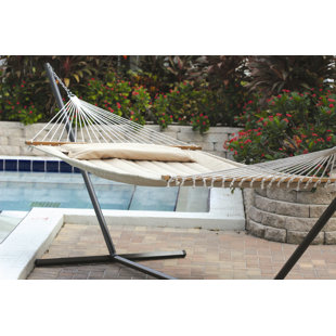Go to store & view more images Maria Premium Poly Two Person Polyester Tree Hammock by Beachcrest Home