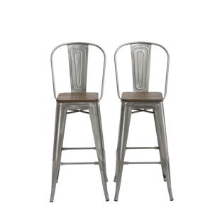 Isamar 30 Bar Stool (Set of 4) by Williston Forge