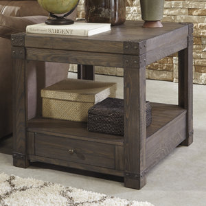 Bryan End Table With Storage