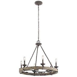 Yasmin 6-Light Candle-Style Chandelier