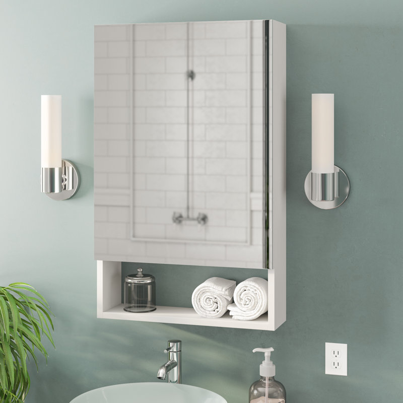 Zipcode Design Knott 19 63 X 31 5 Surface Mount Frameless Medicine Knott 19 63 X 31 5 Surface Mount Frameless Medicine Cabinet