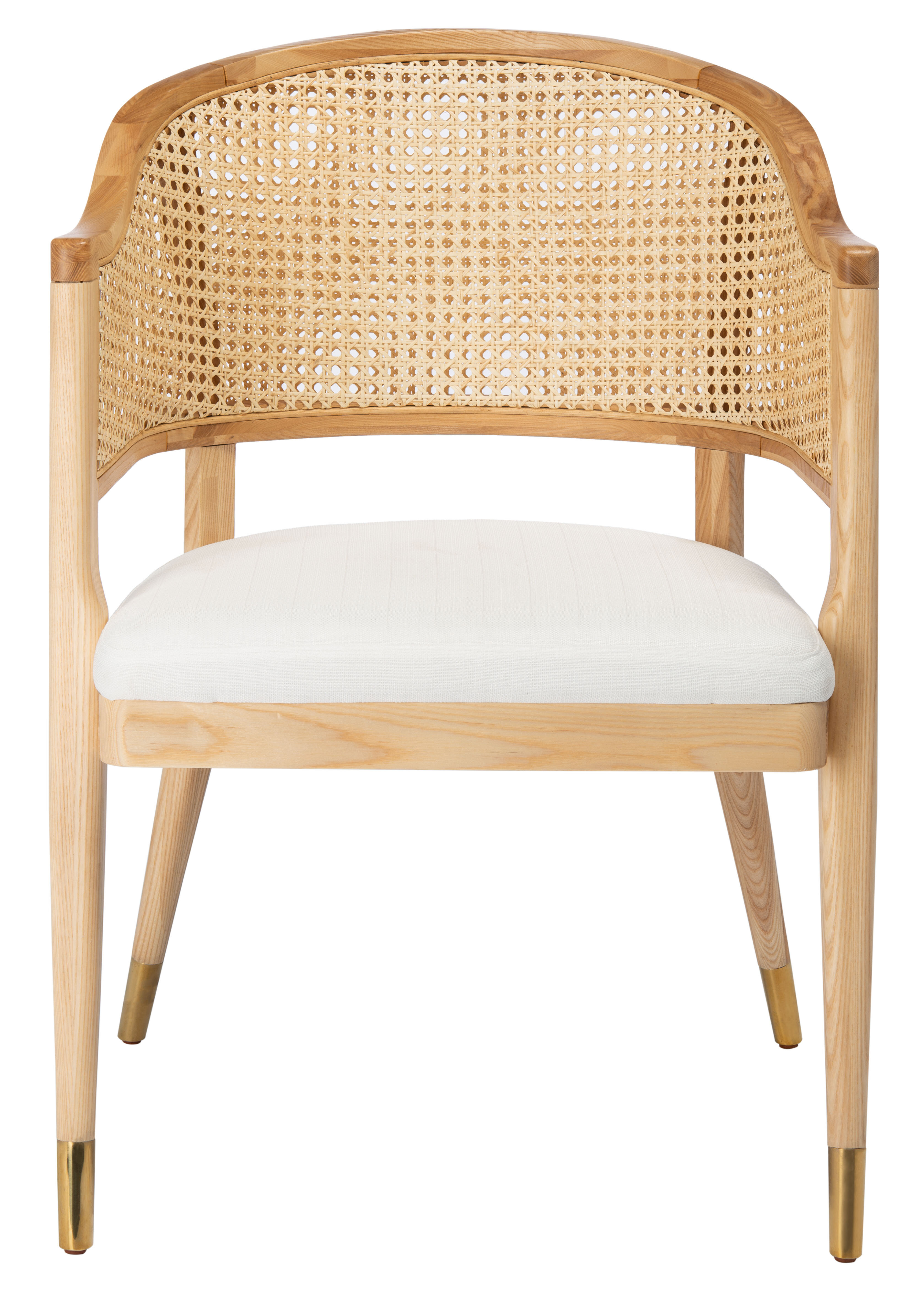 dining chairs with rattan backs