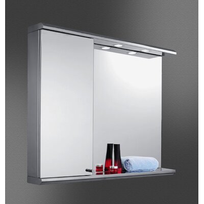 Jimena Edge Mirror Door 28 X 35 Recessed Frameless Medicine