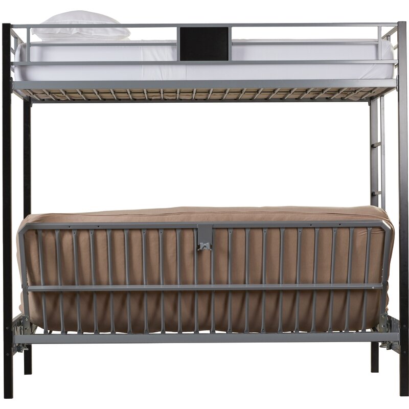 twin over futon bunk bed with stairs